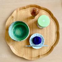 ちょこっとおやつに 紫芋の茶巾